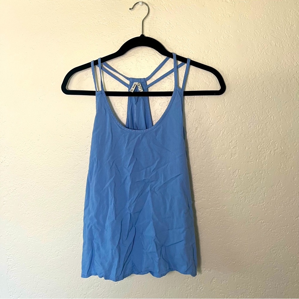 Blue tank top